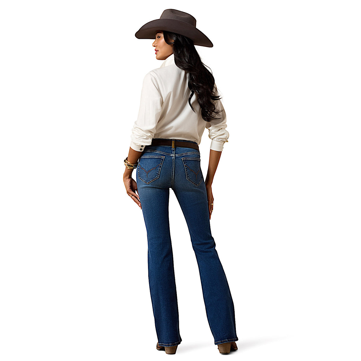 Ariat Women's Sadie Perfect Rise Boot Cut Jean - Oasis