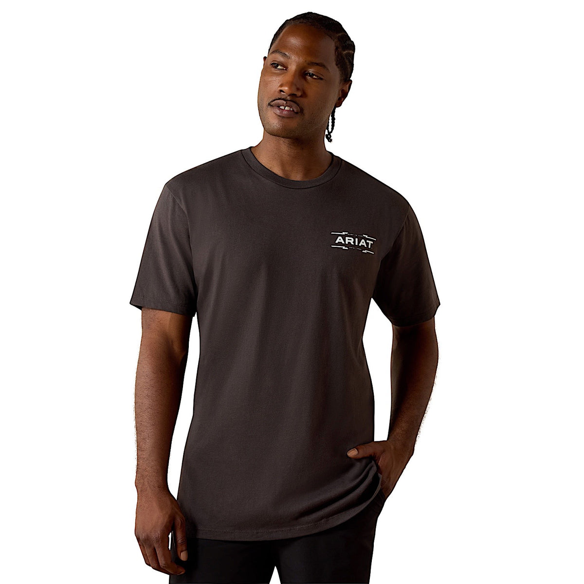 Ariat Men's Diamond Canyon Classic Fit T-Shirt - Vintage Black