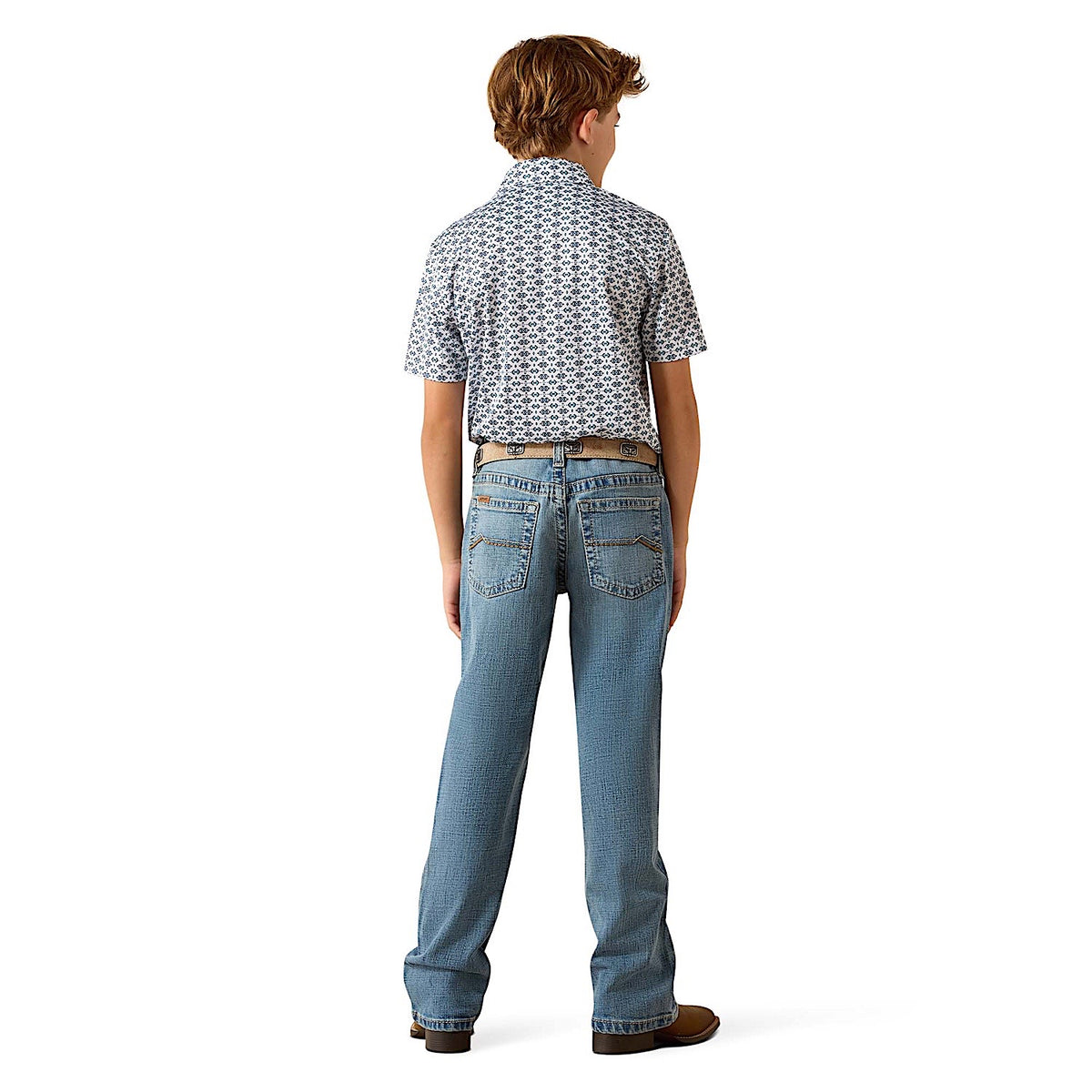 Ariat Boy's B5 Darian Slim Straight Leg Jeans - Leonard