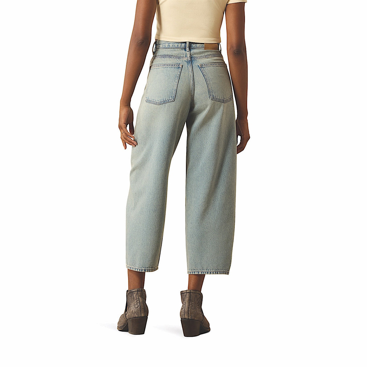Ariat Women's Jazmine Ultra High Rise Barrel Jean - Merrimack