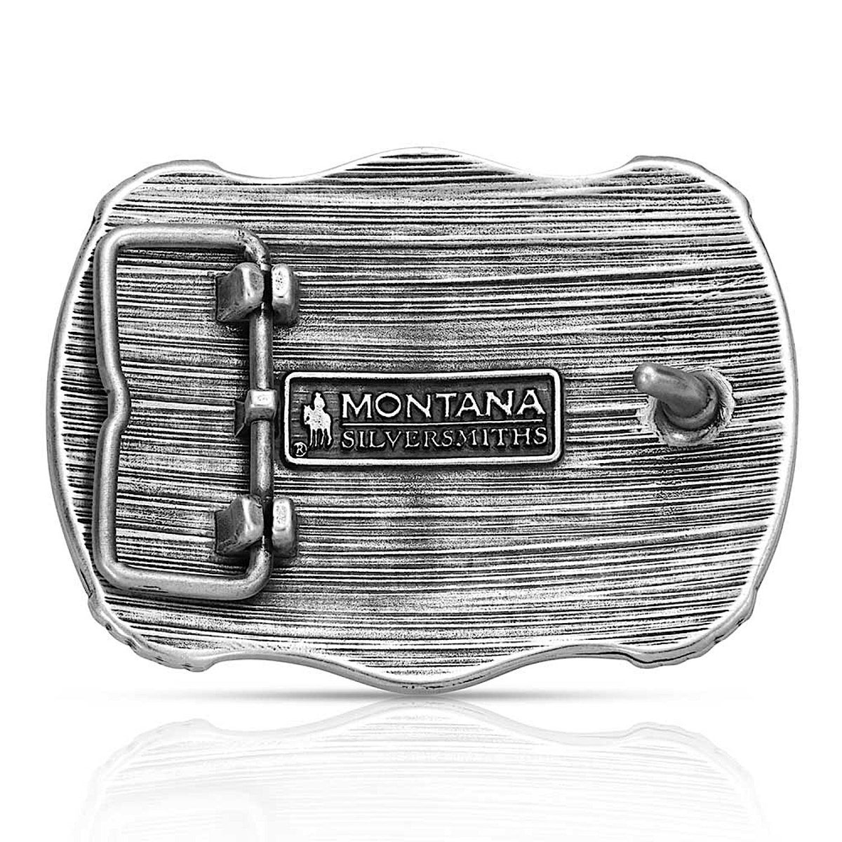 Montana Silversmiths Attitude Longhorn Buckle - Longhorn Legacy