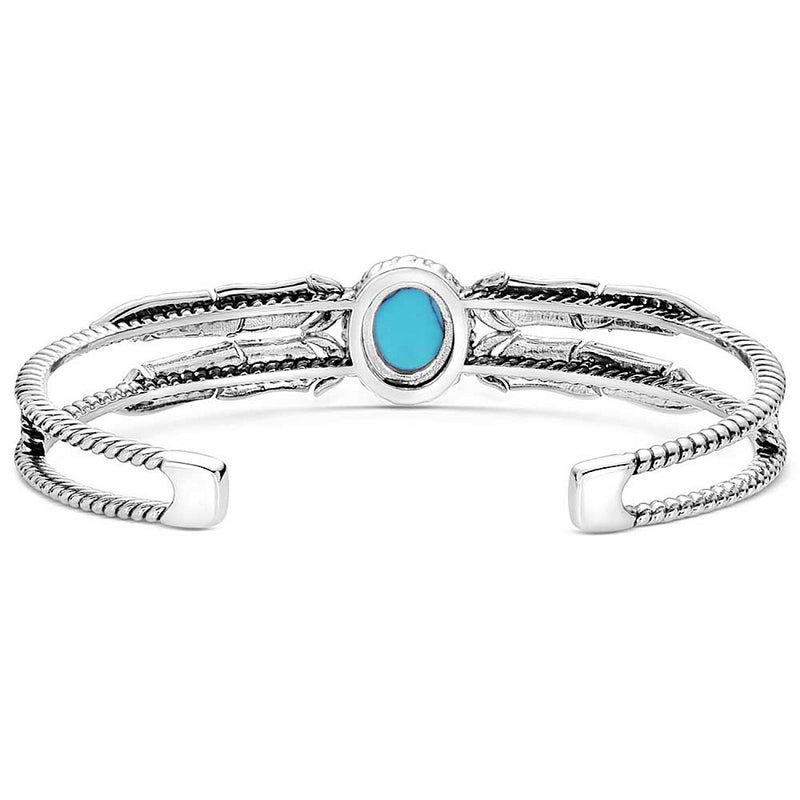 Montana Silversmiths Windswept Legacy Turquoise Bracelet