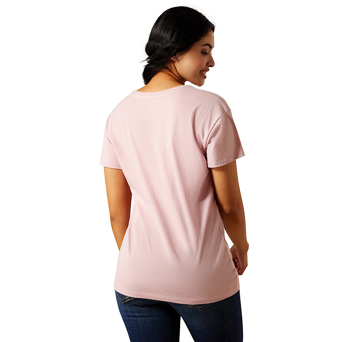 Ariat Women’s Early to Rise T-Shirt - Dusty Pink