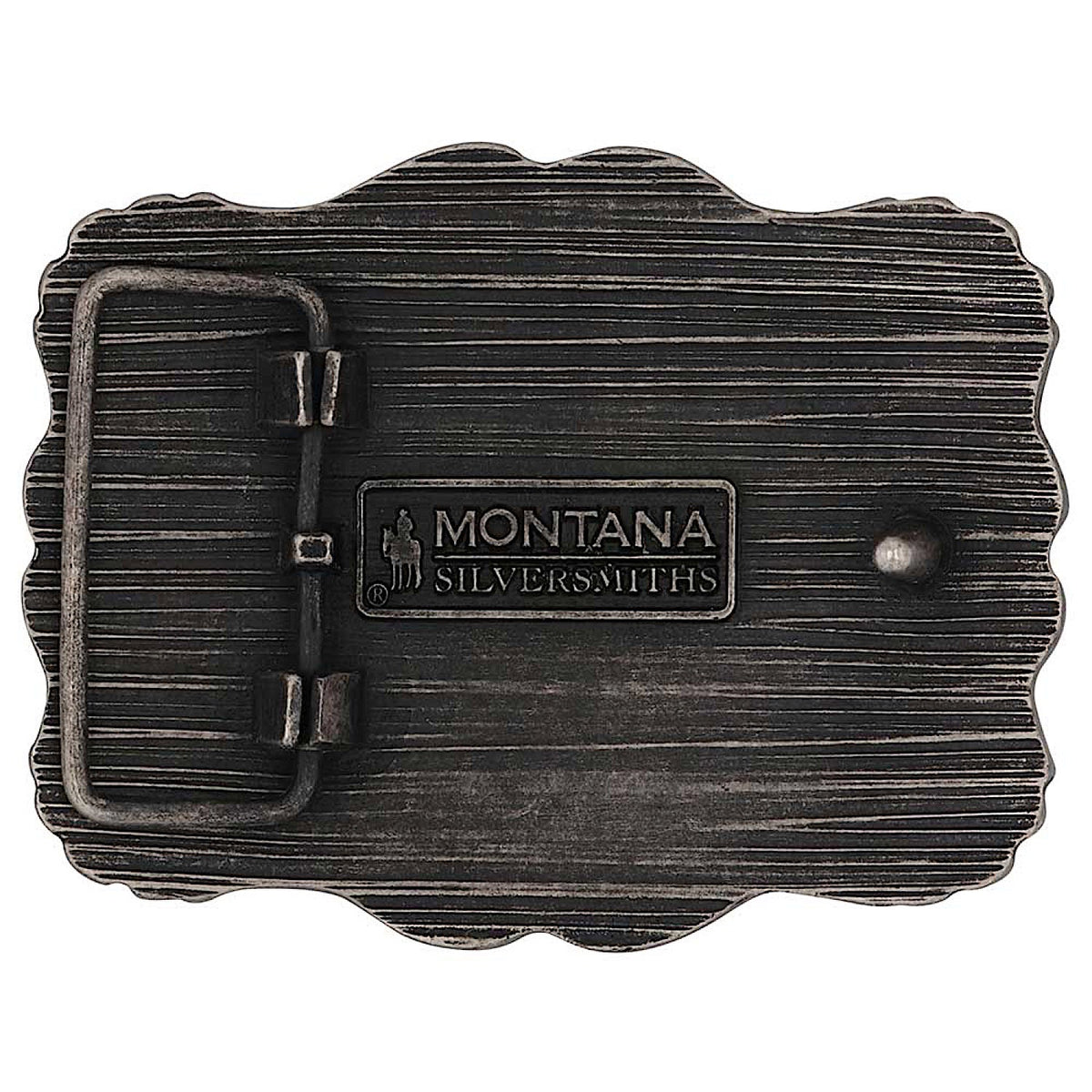 Montana Silversmiths Framed Longhorn Attitude Buckle