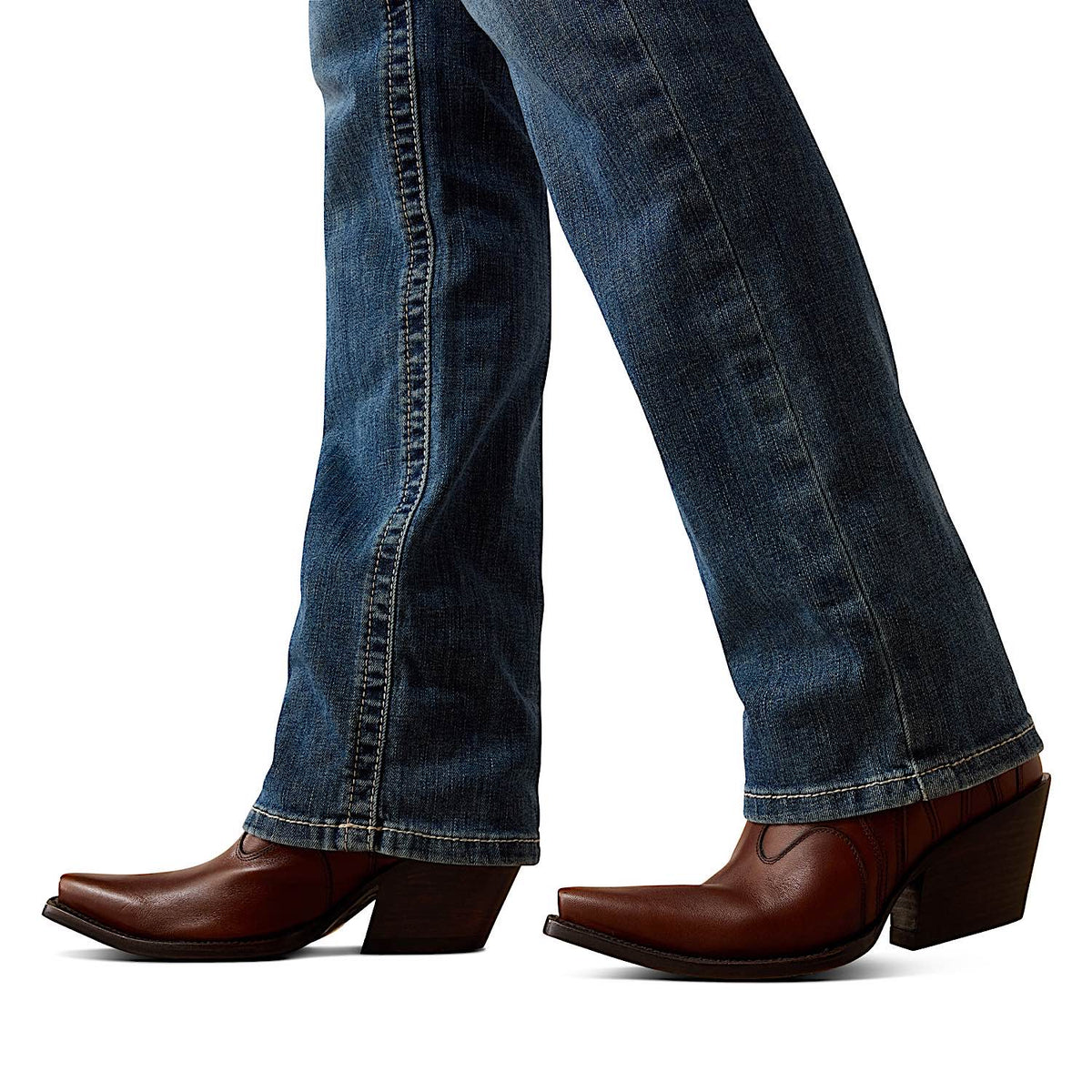 Ariat Women's Estelle Mid Rise Straight Leg Jeans - Canadian