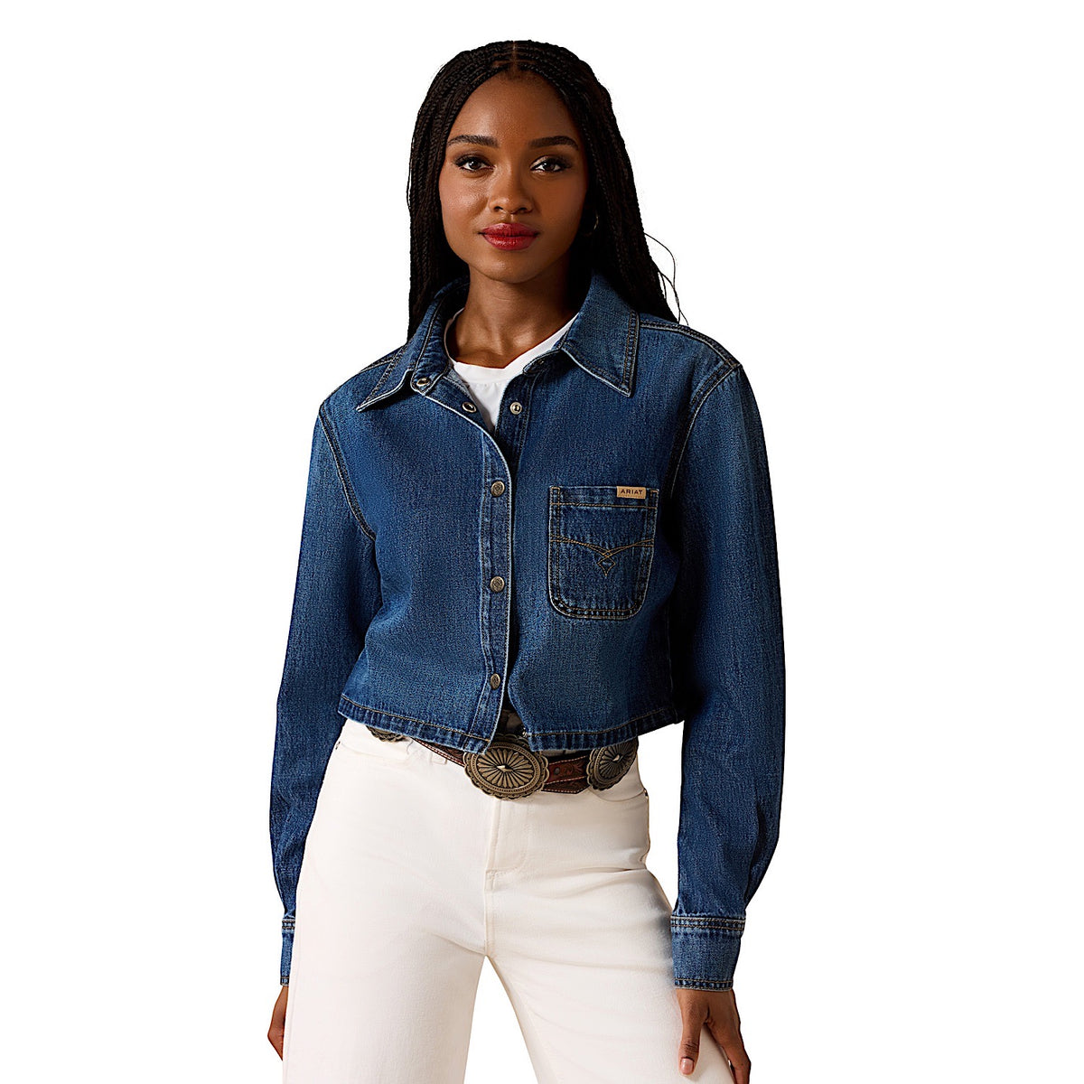 Ariat Women's Cropped Comfort Shirt - Tampa