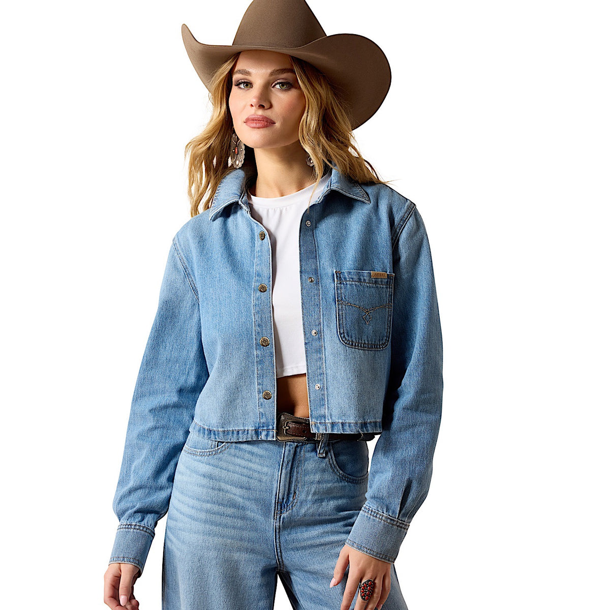 Ariat Women's Cropped Comfort Shirt - Alameda