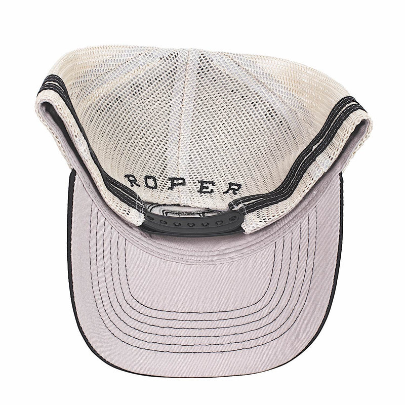 Roper Truckers Cap - Black