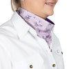 Just Country Carlee Double Sided Scarf - Lavender Posey/Purple