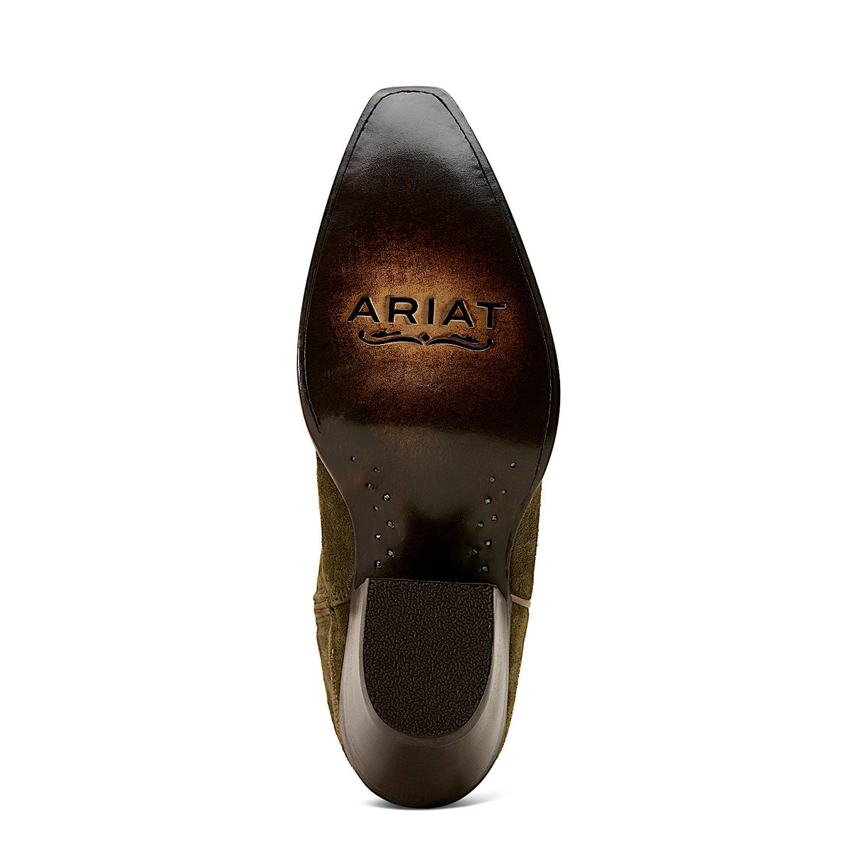 Ariat Women's Casanova X Toe Western Boot - Soft Olive Suede