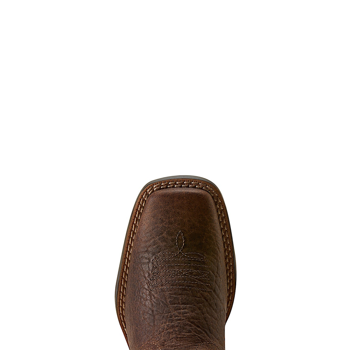 Ariat Kid's Driftwood Wide Square Toe Western Boot - Earth/Royal Chocolate