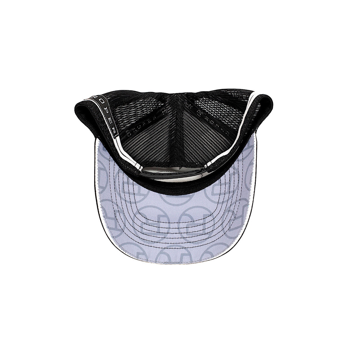 Roper Trucker Cap - Plaid Black