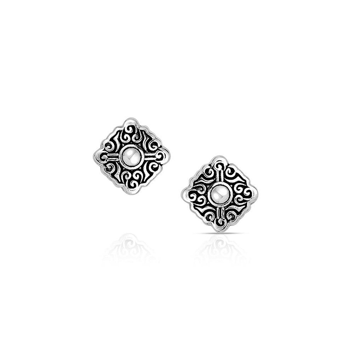 Montana Silversmiths Ridgeline Antiqued Earrings
