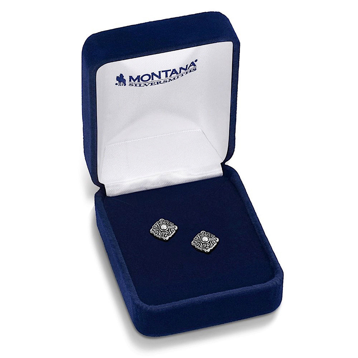 Montana Silversmiths Ridgeline Antiqued Earrings