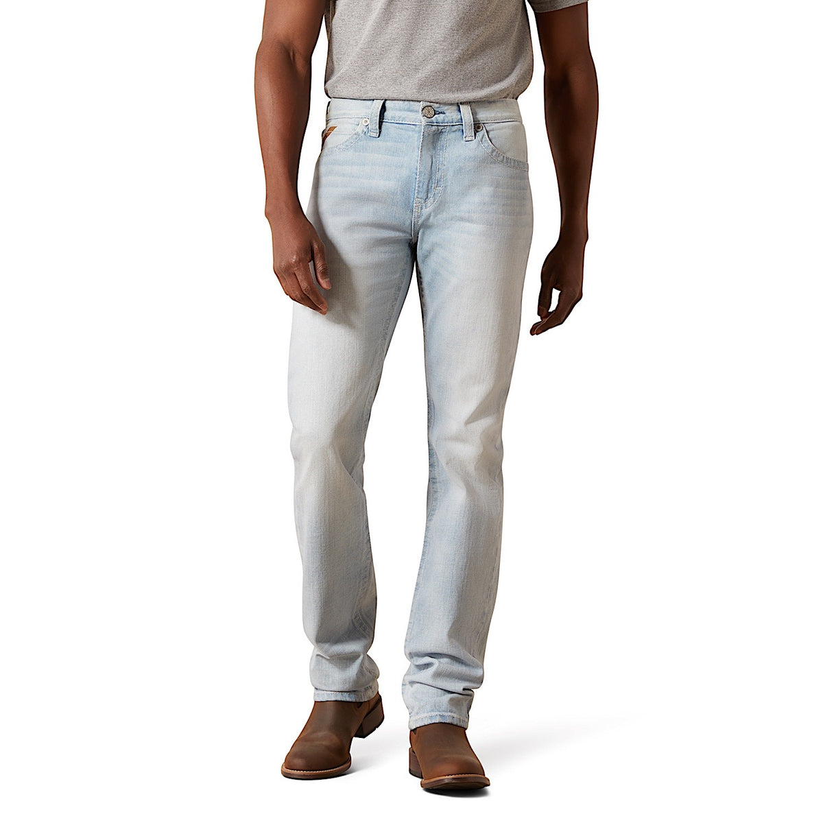 Ariat Men's M8 Hank Modern Slim Straight Leg Jeans - Leland