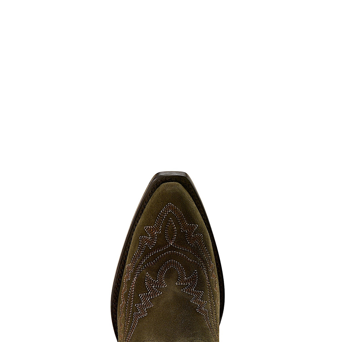 Ariat Women's Casanova X Toe Western Boot - Soft Olive Suede