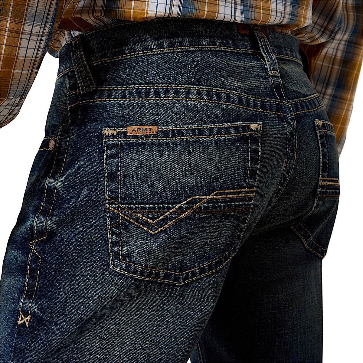 Ariat Men's M2 Traditional Relaxed Ryder Boot Cut Jeans - Lennox