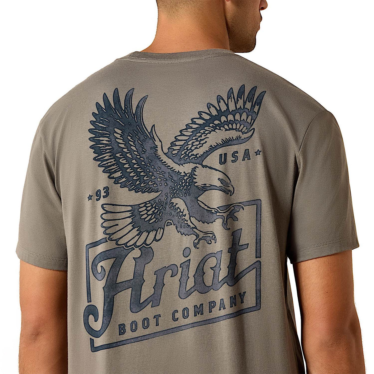 Ariat Men's Paintriot Classic Fit T-Shirt - Smoked Pearl