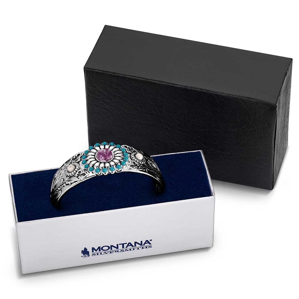 Montana Silversmiths Desert Flower Cuff Bracelet