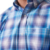 ARIAT Mens Pro Series Lukas Classic Fit LS Shirt Light Blue