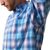 ARIAT Mens Pro Series Lukas Classic Fit LS Shirt Light Blue