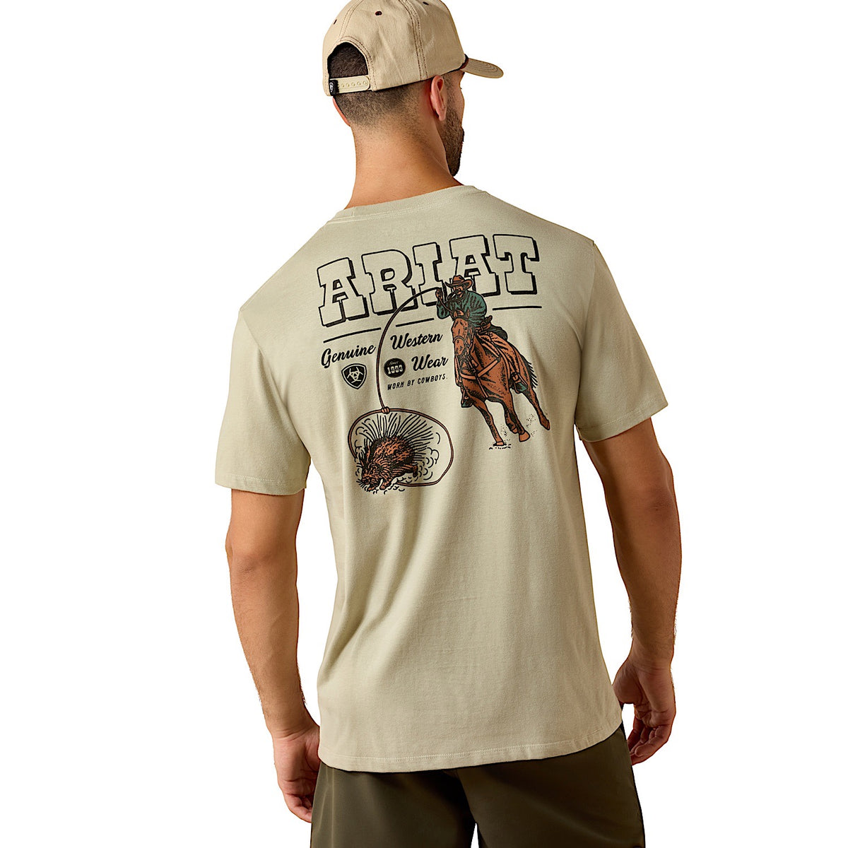 Ariat Men's Porcupine Posse Classic Fit T-Shirt - Elm