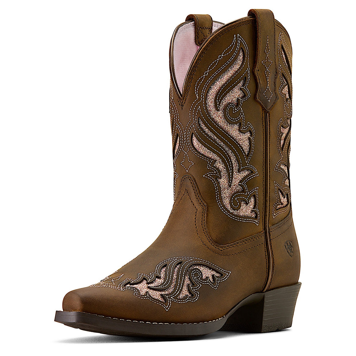 Ariat Youth Fashion Bliss D Toe Boot - Sassy Brown