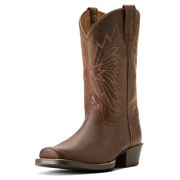 Ariat Kid's Decatur Western Boot - Honey Bee