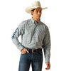 Ariat Men's Pro Series Team Lawrence Classic Fit Shirt - Aqua