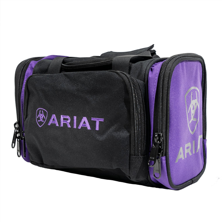 Ariat Unisex Vanity Bag - Purple/Black