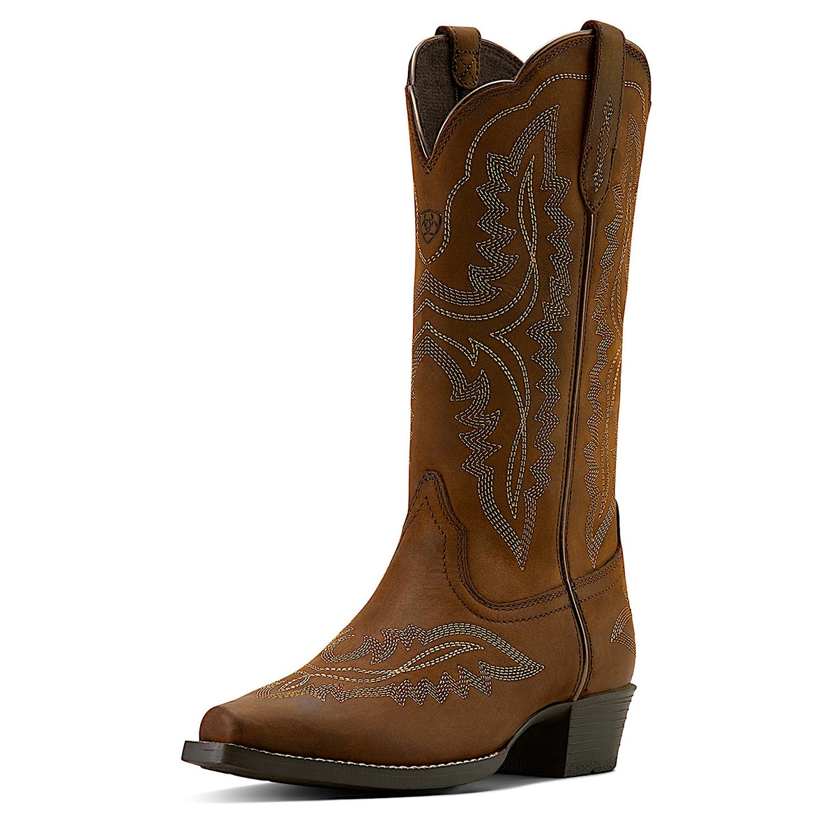 Ariat Youth Casanova Western Boot - Distressed Brown