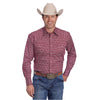 Roper Men's Amarillo Collection Shirt - Print Red