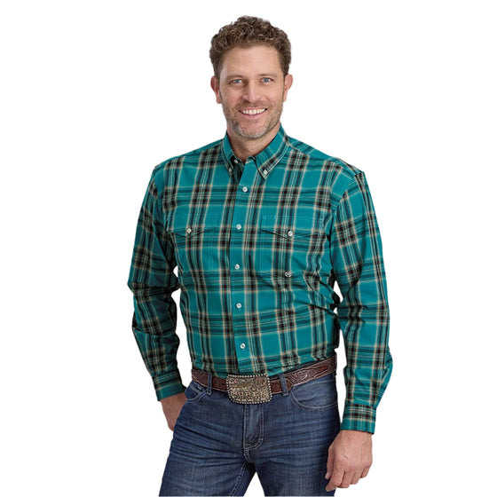 Roper Men's Amarillo Collection Shirt - Green