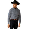 Ariat Men's Team Keenan Classic Fit Shirt - Blue/Navy Blue