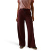 Ariat Women's Road Runner Pant - Maroon Banner