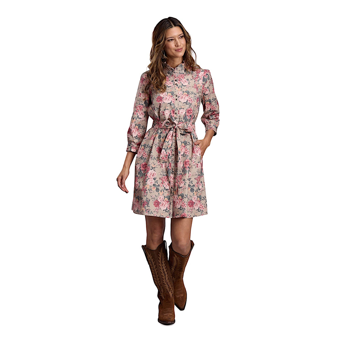 Stetson Women's Prairie Dress - Cactus Flower Print