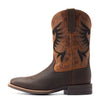 Ariat Men's Cowpuncher VentTEK Boot Dark Brown/Golden Mustard