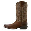 Ariat Men's Hustler Western Boot - Earth/Brown Bomber