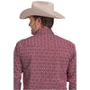 Roper Men's Amarillo Collection Shirt - Print Red