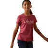 Ariat Kid's Durable Goods T-Shirt - Earth Red