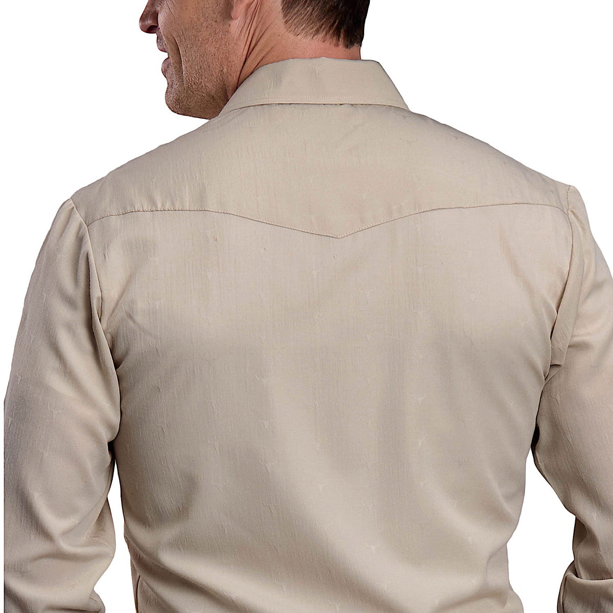 Roper Men's Karman Classic 80/20 Collection Shirt - Tan