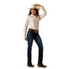 Ariat Women's Mid Rise Romana Straight Leg Jean - Pennsylvania