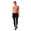 Ariat Women's Live Love Ride T-Shirt - Dusty Rose