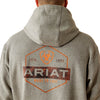 Ariat Men's Bold Hex Hoodie - Grey Heather