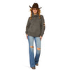 Ariat Women's Madison Sweater - Heather Grey