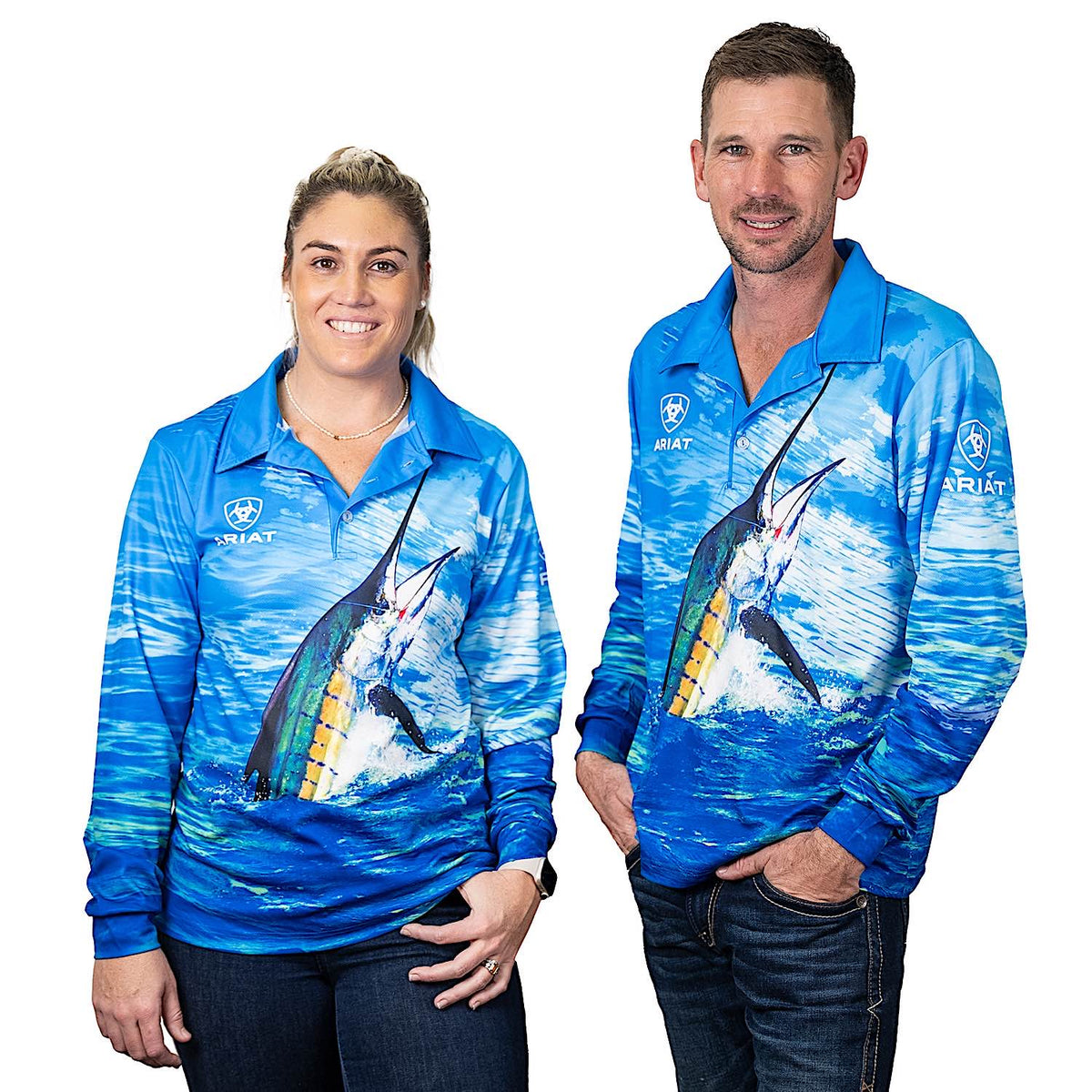 Ariat Adult Fishing Shirt - Mr Marlin