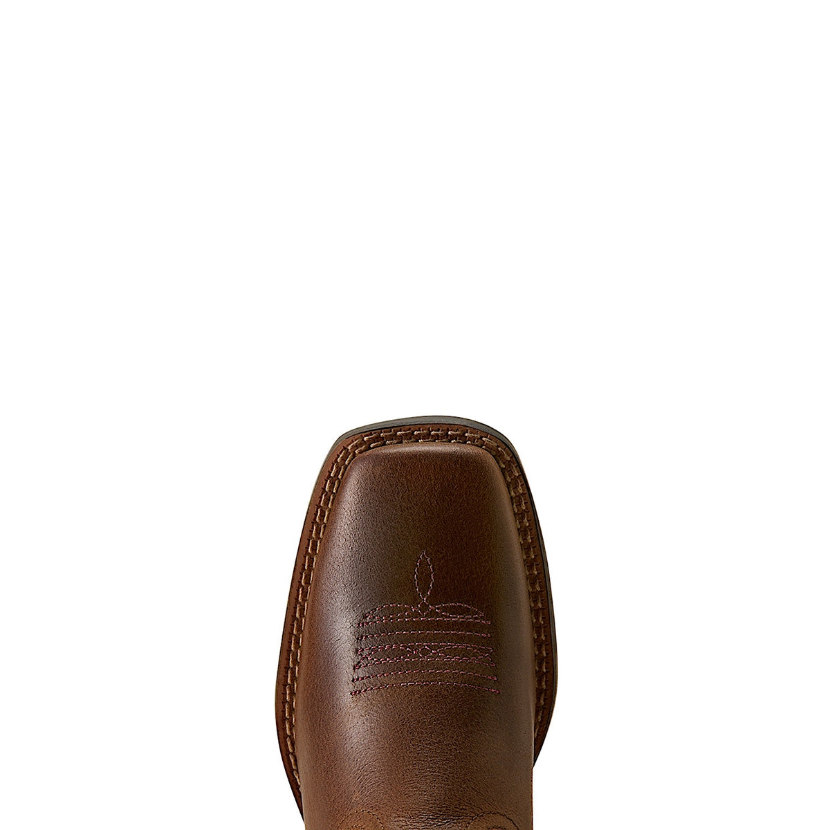 Ariat Kid's Sundown Wide Square Toe Western Boot - Clay/Royal Gold Metallic