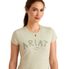 Ariat Women's Posey T-Shirt - Heather Laurel Green