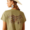 Ariat Women's Desert Scene T-Shirt - Oil Green