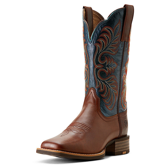 Ariat Women's Gillette Western Boot - Vintage Caramel/Endless Sea